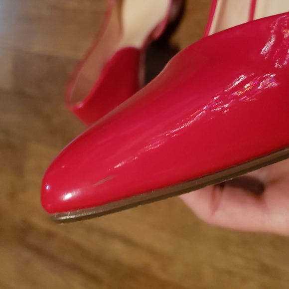 Delicious Shoes Red Pumps - Picture 4 of 6